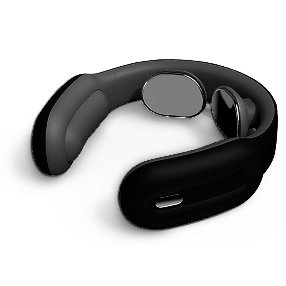 Pulse & Heat Intelligent Neck Massager Black Health & Wellness - Tophatter Daily Deals
