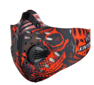 Bike Facial Mask Red 0 - Tophatter Daily Deals