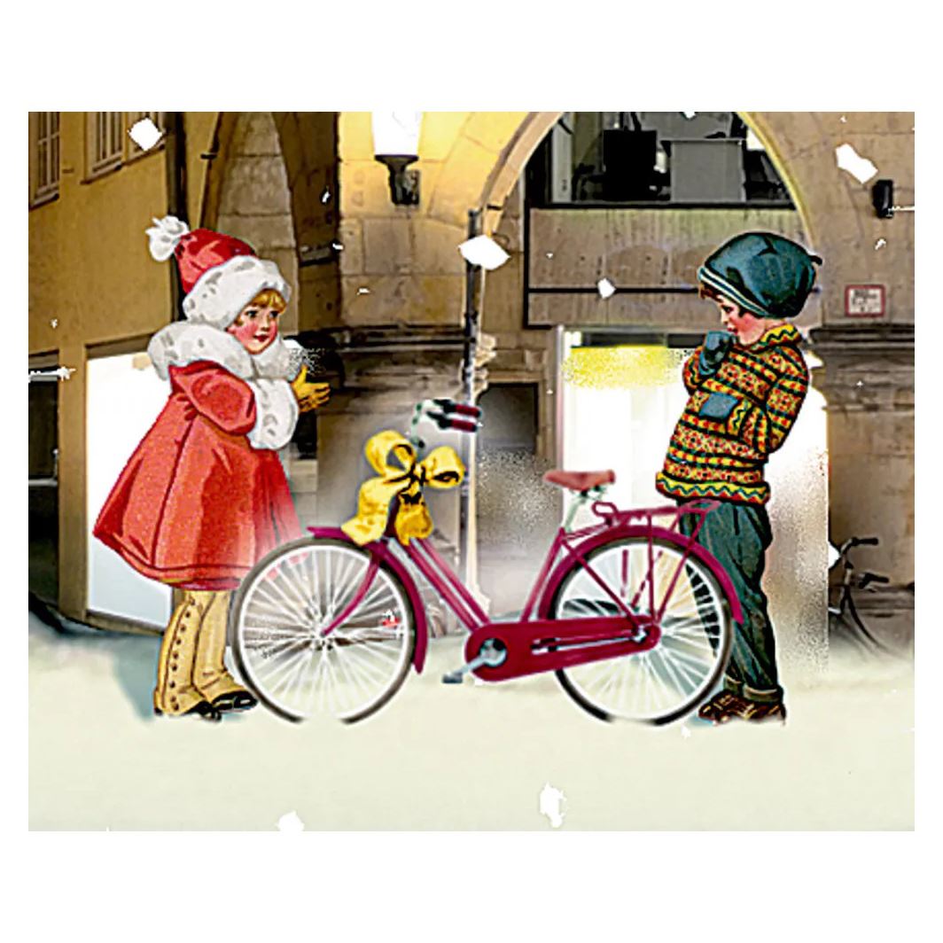 Christmas Advent Calendar Wintry City | Traditional Picture Advent Calendar Advent Calendar - Tophatter Daily Deals
