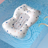 Baby Bath Seat Support Mat Foldable Baby Bath Tub Pad & Chair Newborn Bathtub Pillow Infant Anti-Slip Soft Comfort Body Cushion 0 - Tophatter Daily Deals