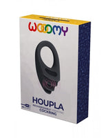 Wooomy Houpla Vibrating Ring in Black > Cock Ring > Vibrating - Tophatter Daily Deals