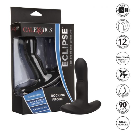 Eclipse Rocking Probe in Black Anal Sex Toys - Tophatter Daily Deals