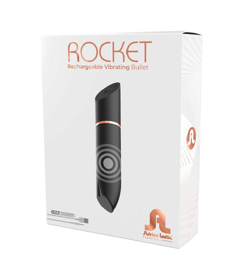 Adrien Lastic Rocket – Rechargeable Bullet Vibrator > Vibrators > Mini Vibrators - Tophatter Daily Deals