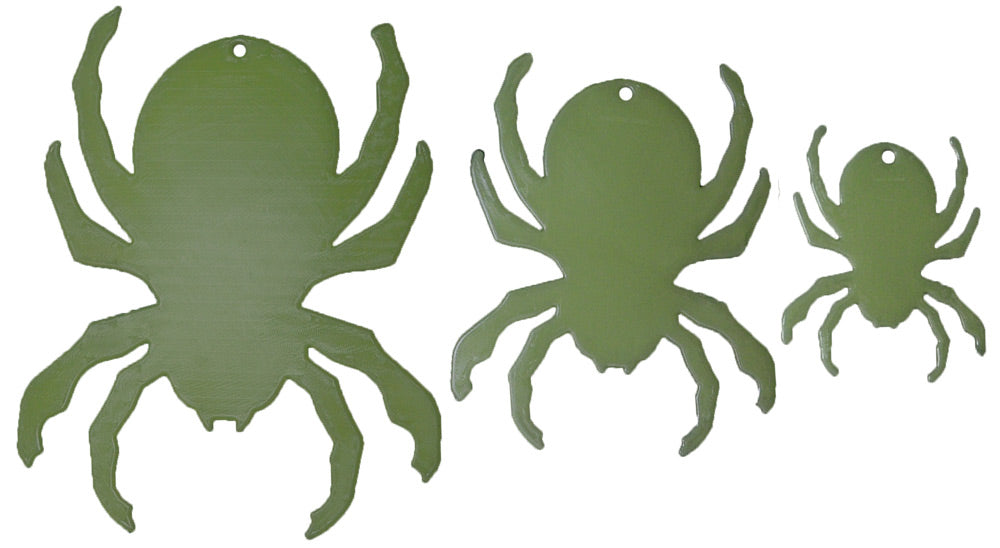 Glow-in-the-Dark Hanging Spider Halloween Spider Decorations - Tophatter Daily Deals