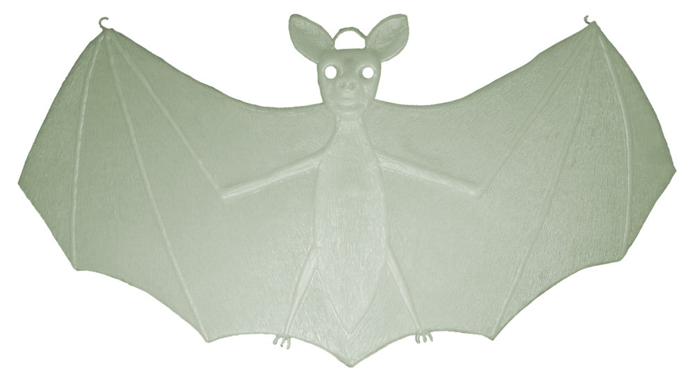 18" Glow-in-the-Dark Bat Halloween Props & Displays - Tophatter Daily Deals