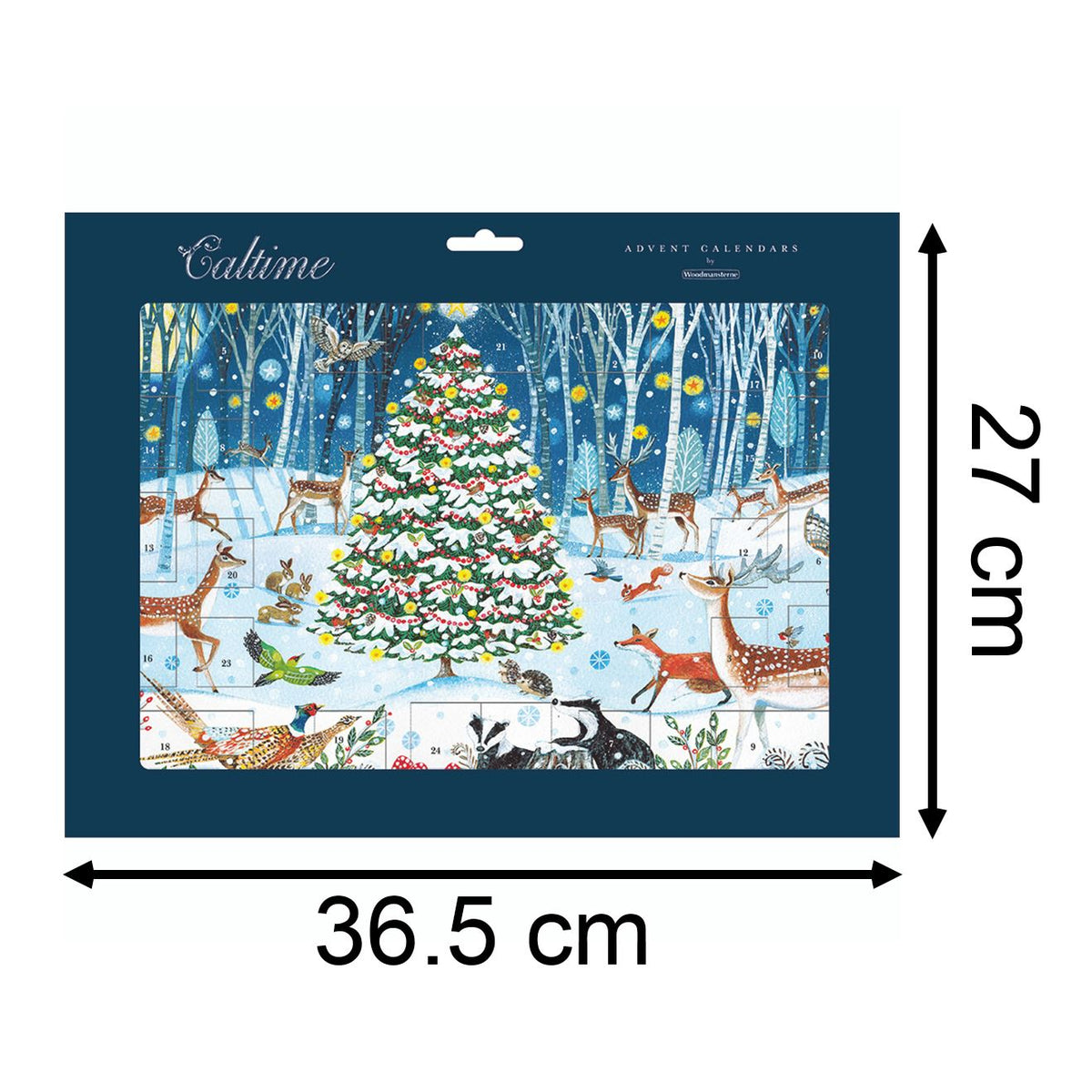 Winter Wonderland Christmas Advent Calendar Traditional Picture Advent Calendar Advent Calendar - Tophatter Daily Deals