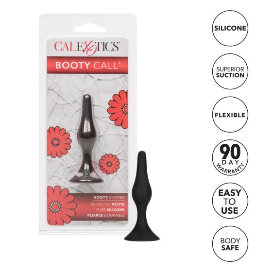 Booty Call Booty Starter Butt Plug in Black Anal Sex Toys - Tophatter Daily Deals