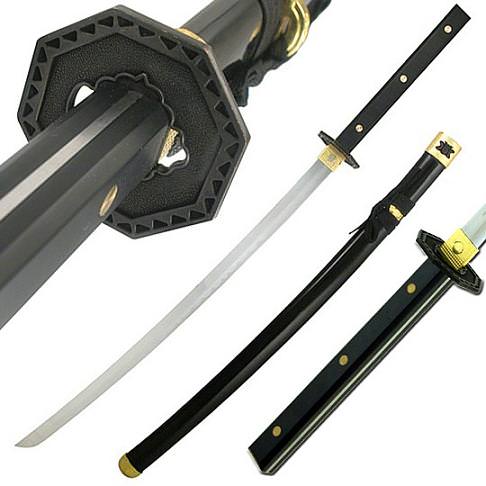 Real Deluxe Full Tang Samurai Katana Sword - TOPHATTER'S ARMORY DEALS Collectible Weapons - Tophatter Daily Deals