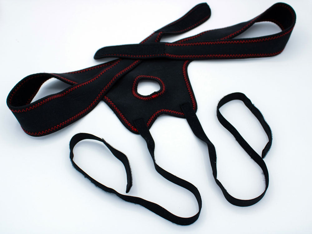 Get Lucky Strap On Harness (Black) – Adjustable Strap On Harness > Dildos > Strap On Harnesses - Tophatter Daily Deals