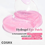 CosRx The Pink Peptide Collagen Hydrogel Eye Patches 60pcs Jar - Tophatter Daily Deals