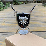Geralt Wolf School Shield & Swords USA Only - Tophatter Daily Deals