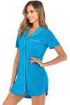 Contrast Piping Pocketed Short Sleeve Lounge Dress Sleep Dresses Apparel & Accessories Fast Shipping Free Shipping H#Y HOT DEALS HOME PAGE Lingerie Sleepwear Loungewear New Deals sexy lingerie Ship From Overseas Ship from USA Sleep Sleep Dresses sleepwear Sleepwear & Loungewear USA USA STOCK women lingerie Women's Fashion - Tophatter Daily Deals And Savings