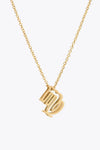 18K Gold Plated Constellation Pendant Necklace Virgo One Size Necklaces - Tophatter Daily Deals
