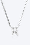 Q To U Zircon 925 Sterling Silver Necklace Necklaces - Tophatter Daily Deals