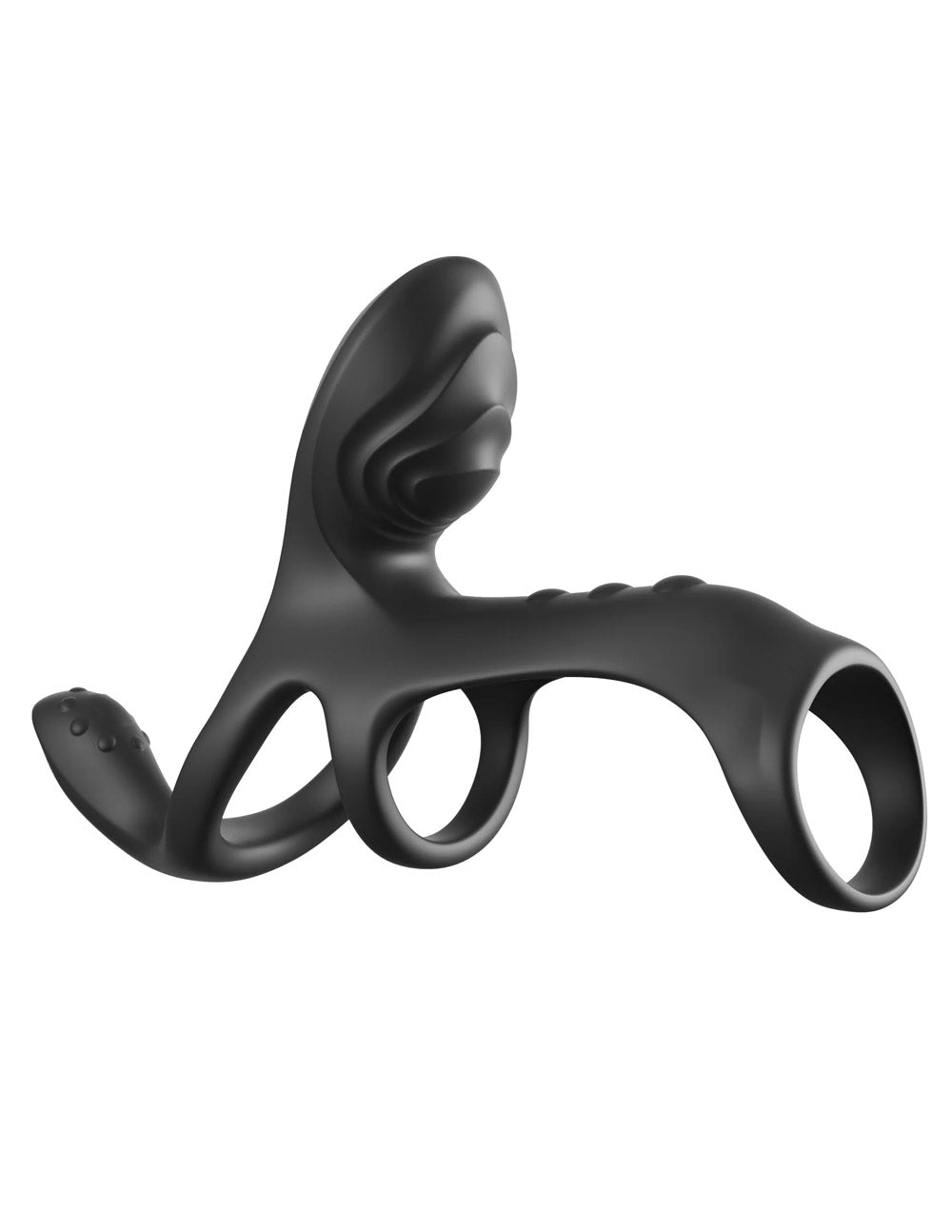 Fantasy C-Ringz Ultimate Couples Cage – USB Rechargeable Triple Motor Vibrating Cock Ring Cage > Cock Ring > Vibrating - Tophatter Daily Deals