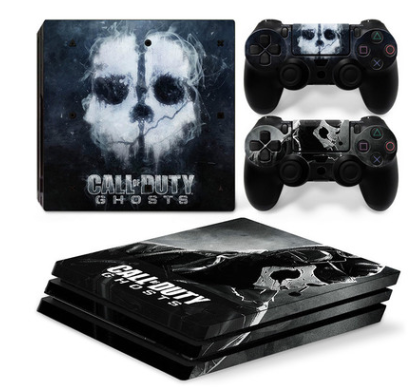 0131-0155 PS4 Pro game machine host Sticker Anti scraping geometric pattern sticker 15 3 12 0 - Tophatter Daily Deals