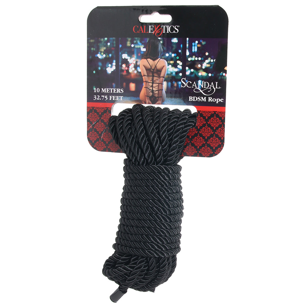 Scandal Black BDSM Rope Bondage and Fetish > Restraints - Tophatter Daily Deals