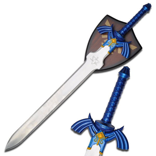 Blue Handle Zelda Princess Fantasy Video Game Sword - TOPHATTER'S ARMORY DEALS Collectible Weapons - Tophatter Daily Deals