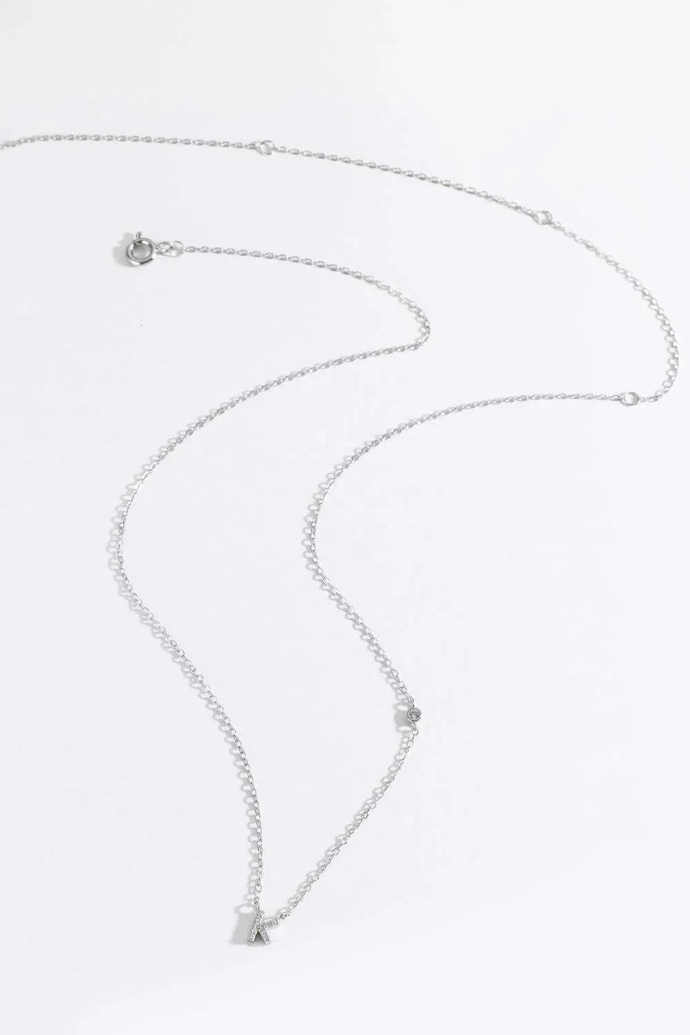 G To K Zircon 925 Sterling Silver Necklace Necklaces - Tophatter Daily Deals