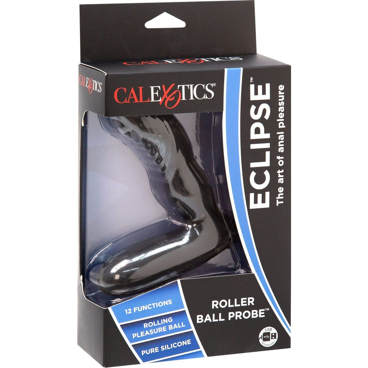 Eclipse Roller Ball Probe in Black Anal Sex Toys - Tophatter Daily Deals