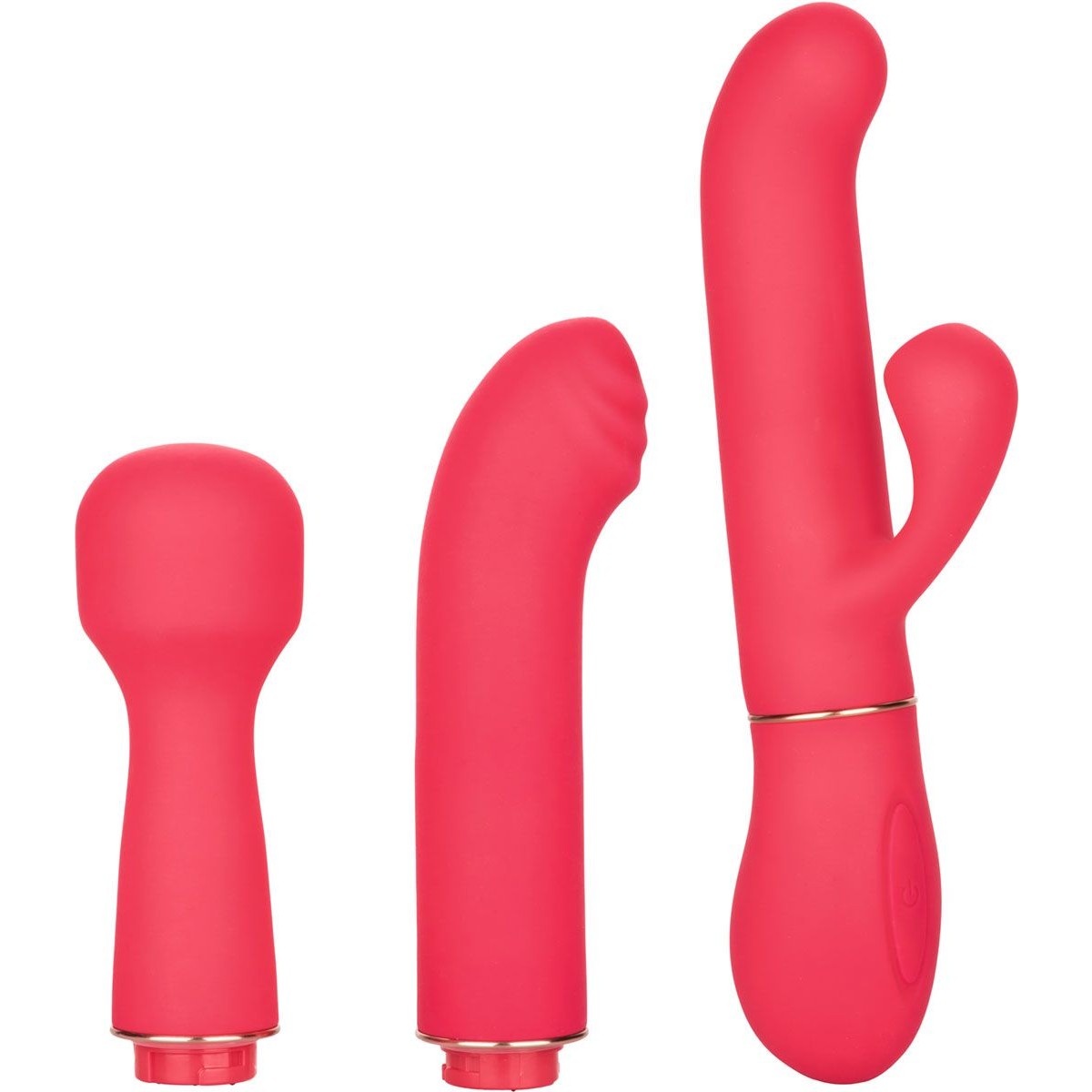 In Touch Passion Trio Vibrator in Pink Vibrator - Tophatter Daily Deals