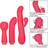 In Touch Passion Trio Vibrator in Pink Vibrator - Tophatter Daily Deals