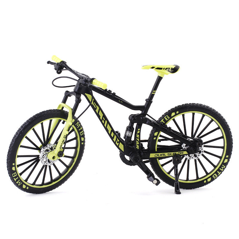 1 To 10 Simulation Alloy Downhill Mountain Bike Model Toy 0 - Tophatter Daily Deals