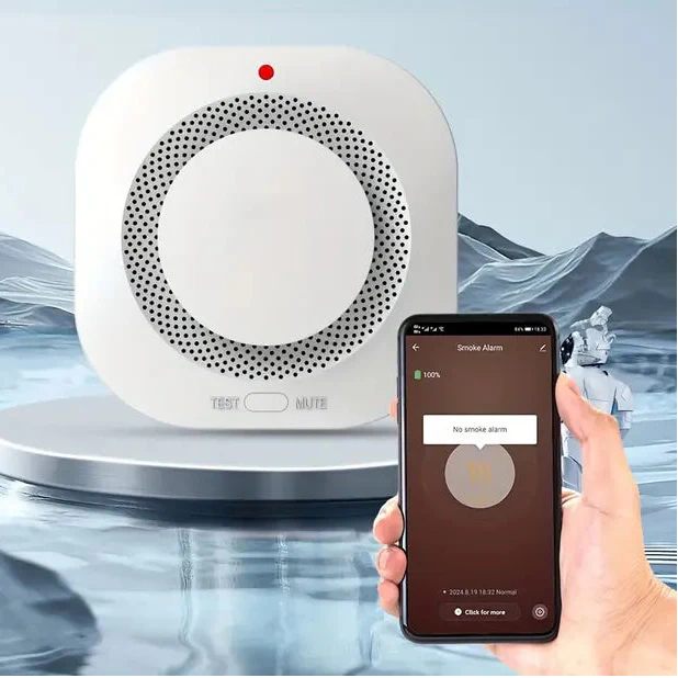 WiFi Smoke Alarm – Smart Fire Detector for Home & Business Home Improvement - Tophatter Daily Deals