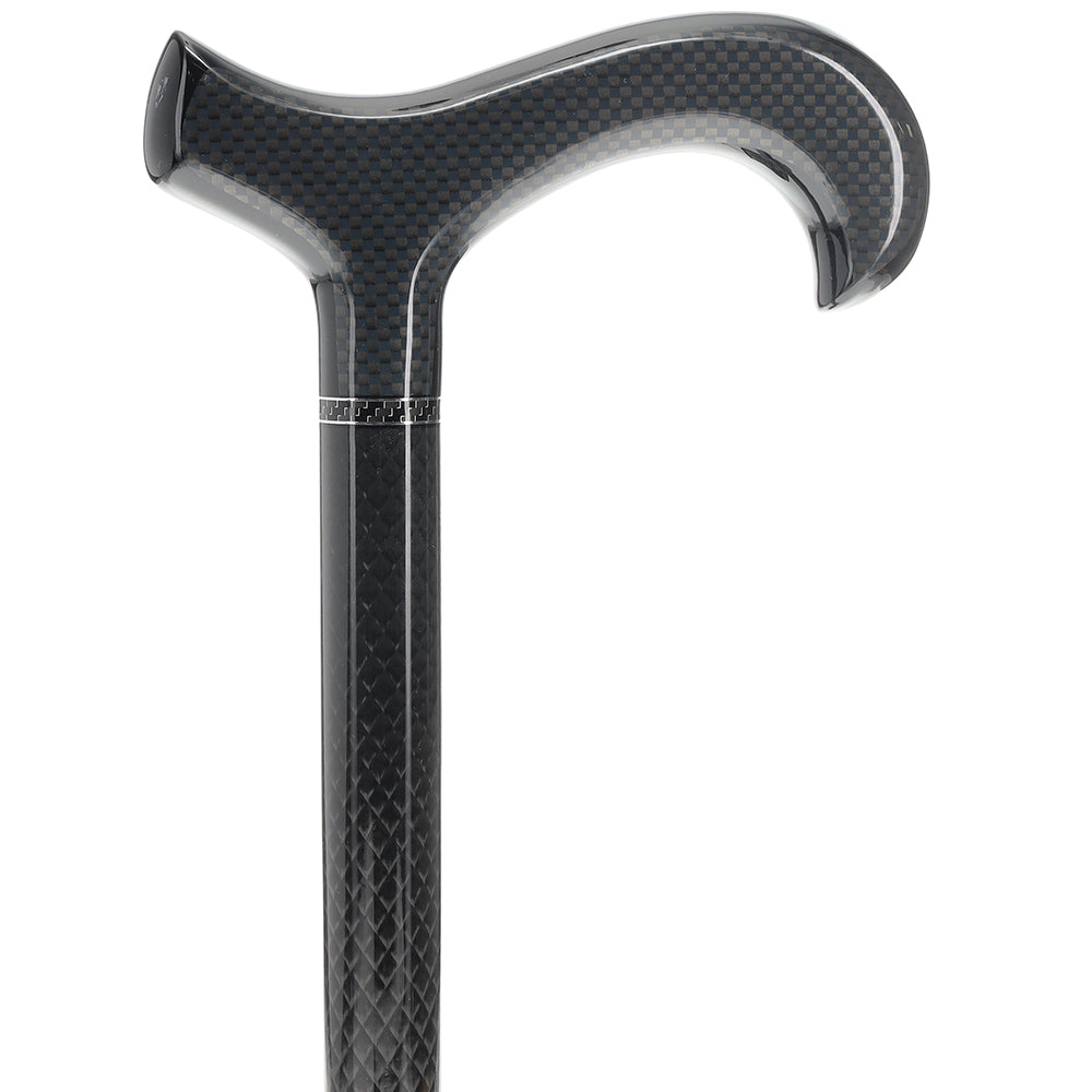 Exclusive Dr. House Flame Derby Cane - Carbon Fiber Dr Gregory House Walking Canes - Tophatter Daily Deals
