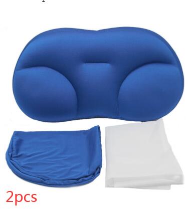 3D Anesthetic Pillow Royal Blue A 2pcs 50x30x10cm 0 - Tophatter Daily Deals