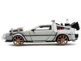 Back to the Future Part III – 1:24 DeLorean Time Machine Model Vehicle - Tophatter Daily Deals