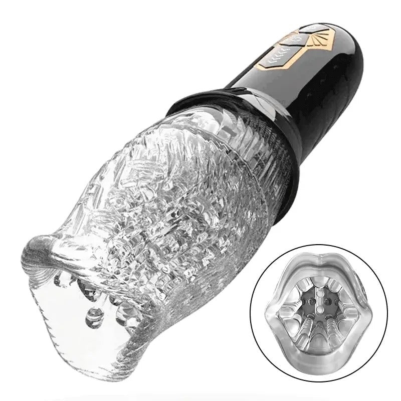 TORNADO - Rotating Vibrating Masturbation Cup Masturbation Cup - Tophatter Daily Deals