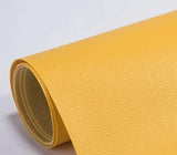 Leather Repair Patch Self Adhesive Cuttable Sofa Fix Yellow 8*55in(20*138cm) - Tophatter Daily Deals