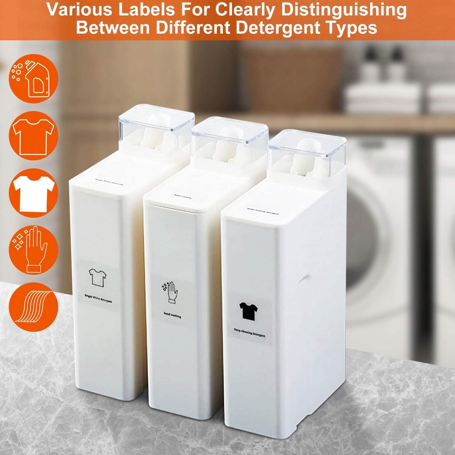 35 Oz Laundry Detergent Dispenser Everything Else - Tophatter Daily Deals