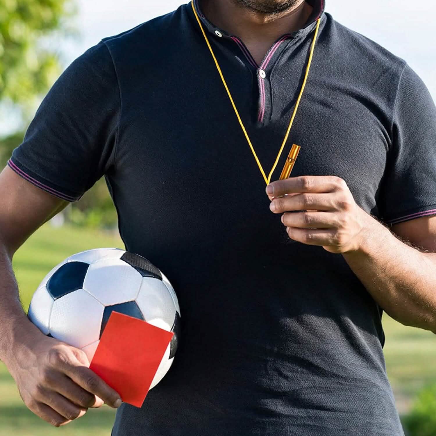 35-Pieces: Emergency Whistle Extra Loud with Key Chain Ring Outdoor Recreation - Tophatter Daily Deals