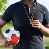 35-Pieces: Emergency Whistle Extra Loud with Key Chain Ring Outdoor Recreation - Tophatter Daily Deals