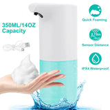 350 ML/14 Oz Automatic Foam Soap Dispenser Bath - Tophatter Daily Deals