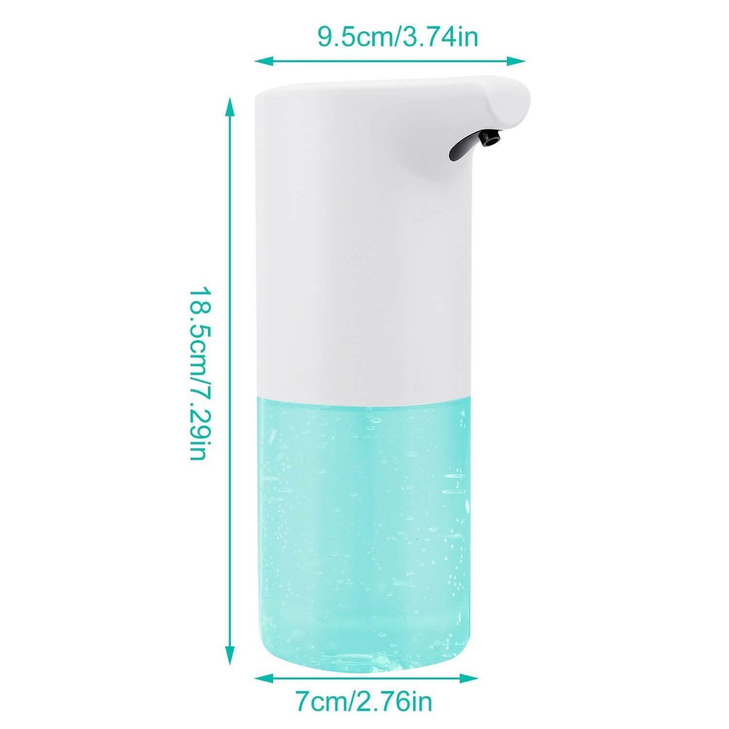 350 ML/14 Oz Automatic Foam Soap Dispenser Bath - Tophatter Daily Deals
