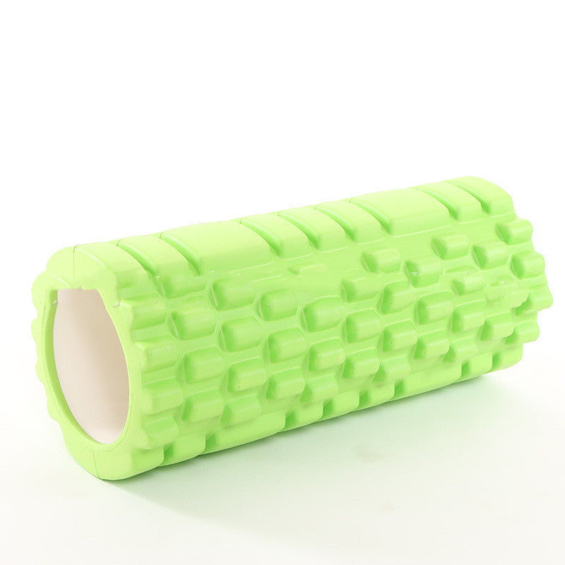 45 Cm Column Fitness Pilates Yoga Foam Roller Green 0 - Tophatter Daily Deals