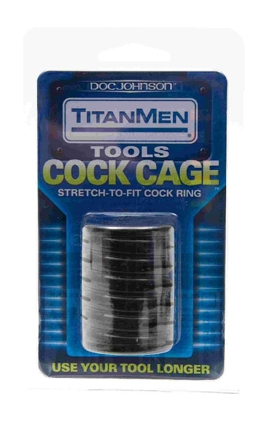 Cock Cage Stretch to Fit Black > Bondage Gear > Male Chastity - Tophatter Daily Deals