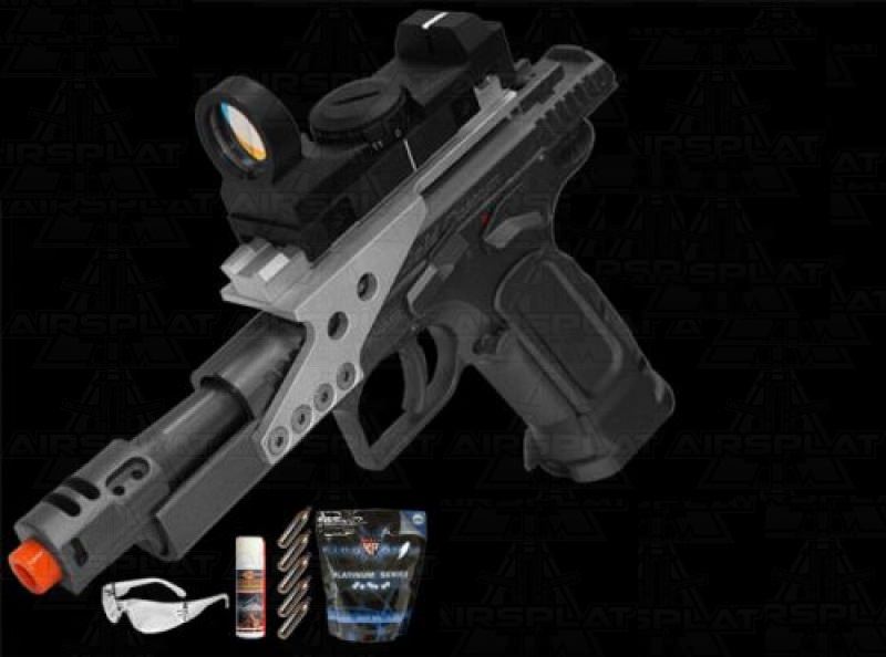 Tanfoglio Gold Custom IPSC Shooters Airsoft Kit - TOPHATTER'S ARMORY DEALS Collectible Weapons - Tophatter Daily Deals