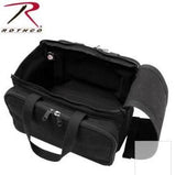 Rothco Canvas Tactical Shooting Range Bag - Black - Tophatter Daily Deals
