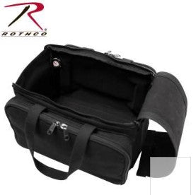 Rothco Canvas Tactical Shooting Range Bag - Black - Tophatter Daily Deals