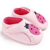 Baby infant soft-soled toddler shoes Pink 0 - Tophatter Daily Deals