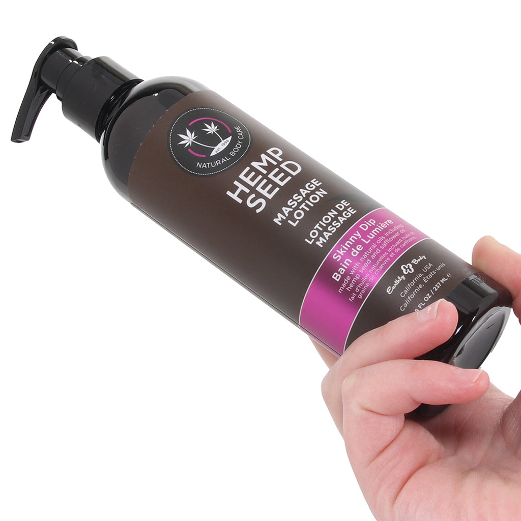 Hemp Seed Massage Lotion 8oz/237ml in Skinny Dip Sensual Love > Massage - Tophatter Daily Deals