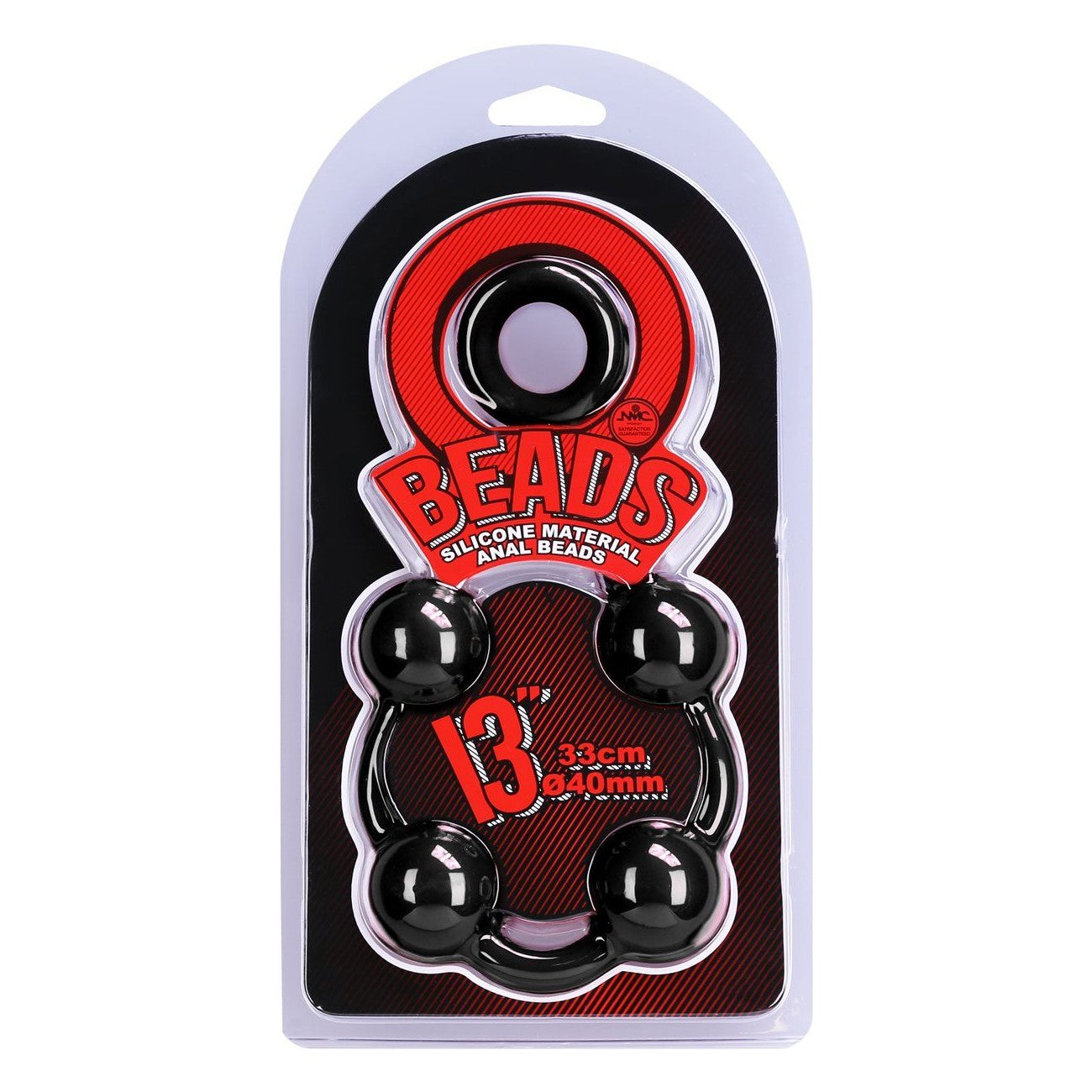 O Beads Silicone Anal Beads in Black Anal Sex Toys - Tophatter Daily Deals