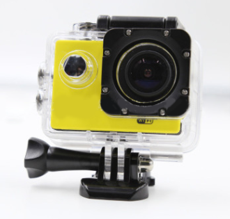 4K HD Waterproof Sport Camera Yellow 0 - Tophatter Daily Deals