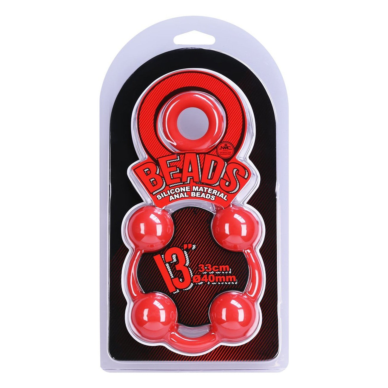 O Beads Silicone Anal Beads in Red Anal Sex Toys - Tophatter Daily Deals