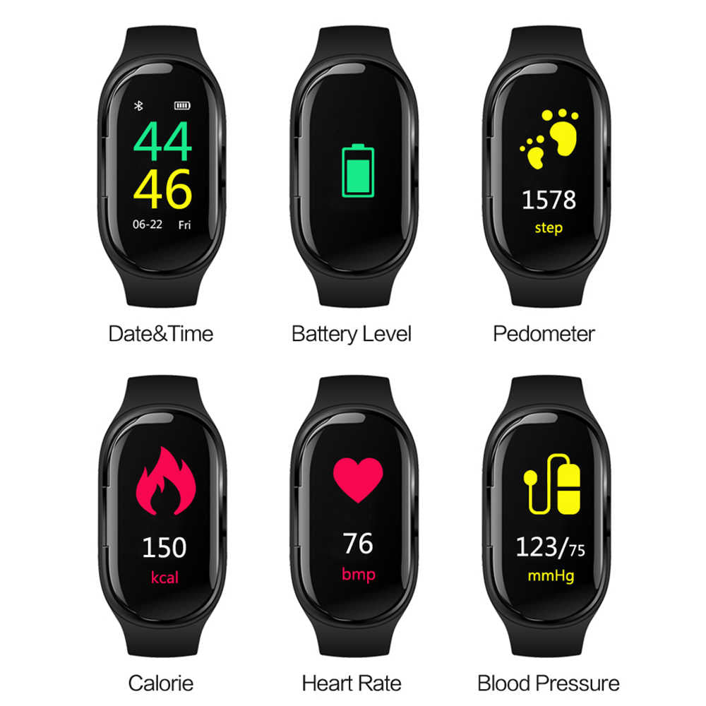 Bluetooth headset watch bracelet 0 - Tophatter Daily Deals
