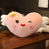 Angel Wings™ Plush Pillow Light Pink B Pillows - Tophatter Daily Deals